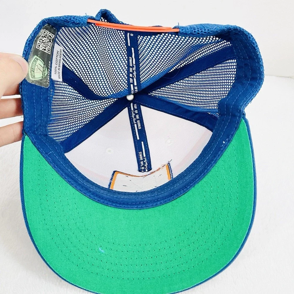 Top of the World Florida Gators Shield Patch Hat‎ Cap Adjustable Snapback Blue